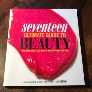 Seventeen beauty guide book.